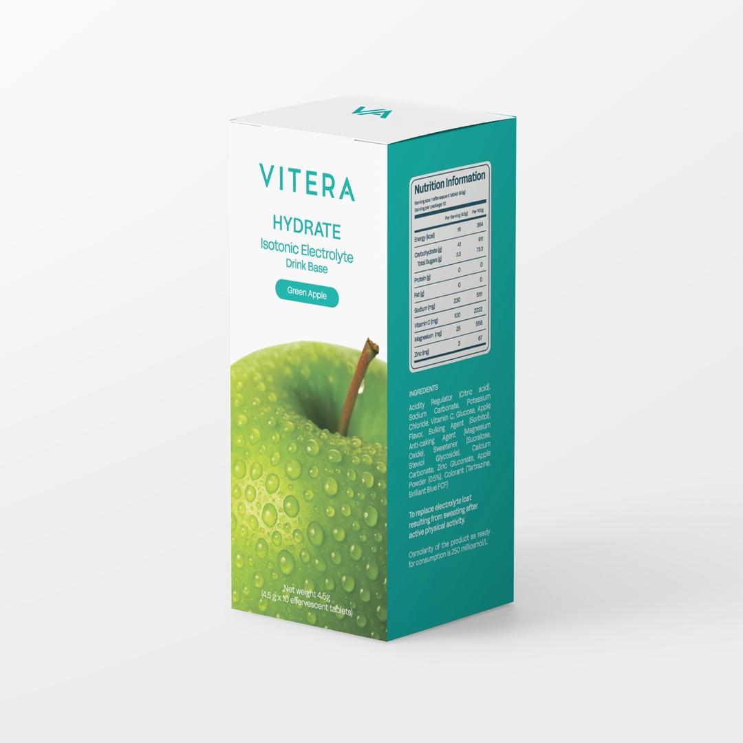 Hydrate - Isotonic Green Apple Electrolyte